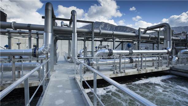 Waste water treatment plant Aquapole - Grenoble, France
